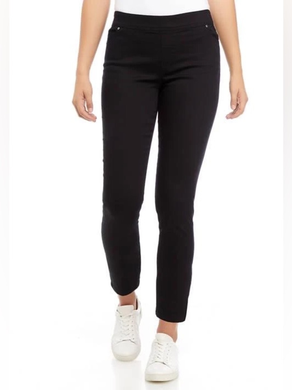 Kim Rogers Women's Straight Leg Pants Black 16 Short